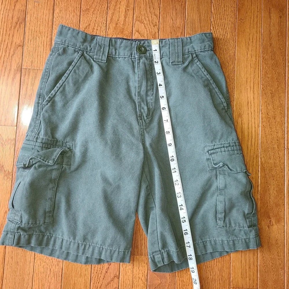 Boy Scouts Of America Boy Cargo Shorts Olive Green Uniform Official Youth 14